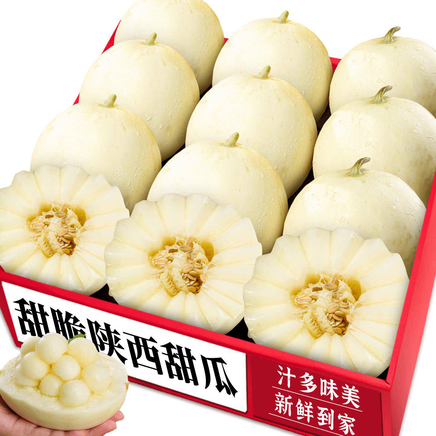 当季阎良甜瓜应季现摘现