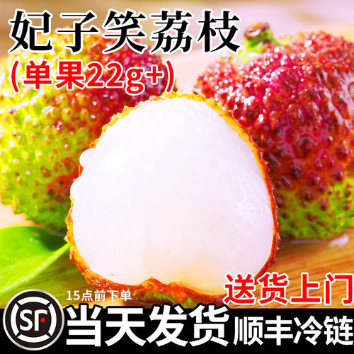 妃子笑荔枝新鲜水果当季