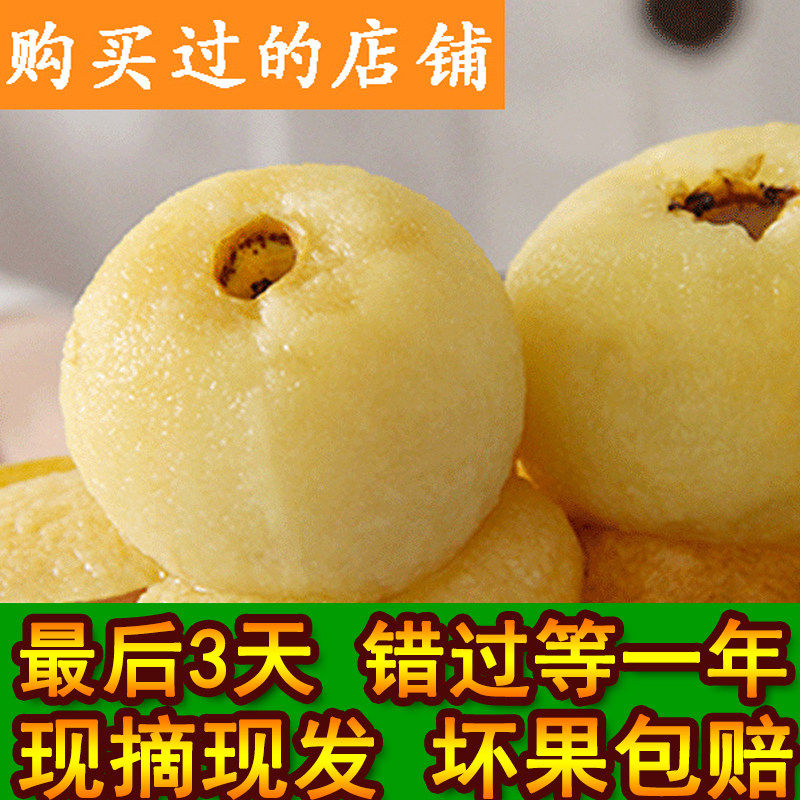 超甜枇杷苏州东山白玉5