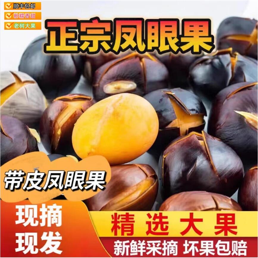现摘凤眼果九层皮新鲜大