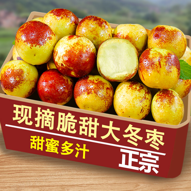 2026现摘头茬冬枣新鲜水