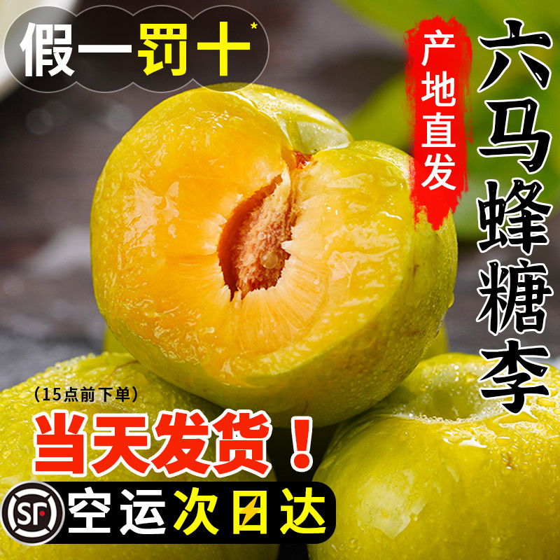 正宗贵州六马蜂糖李蜂蜜水果新鲜镇宁礼盒脱骨李子当季整箱应季5