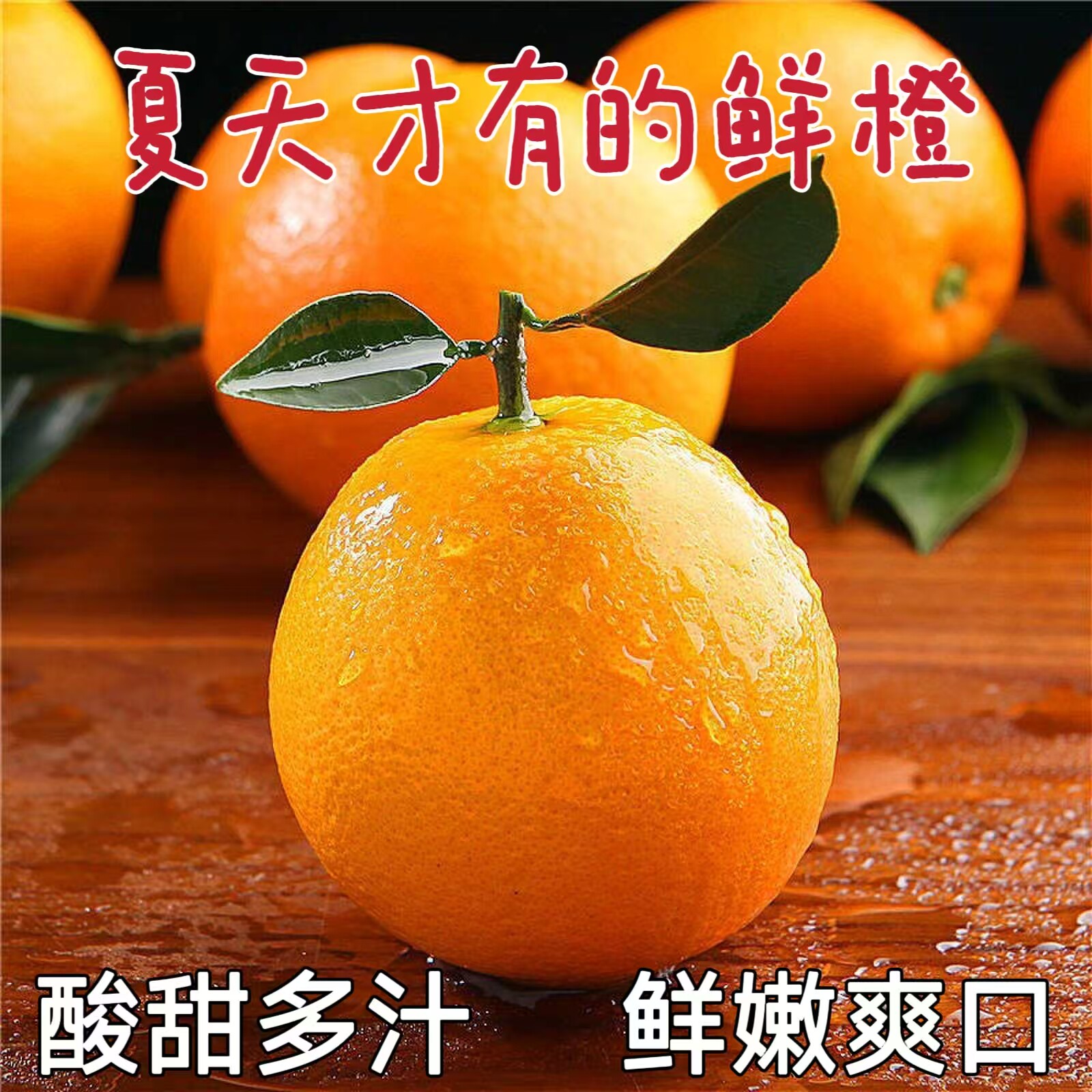 【夏橙现摘】广西桂林新