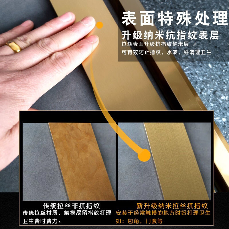 不锈钢拱门一体成型m折弯圆弧形包边金属门套门头u型线条定制窄边