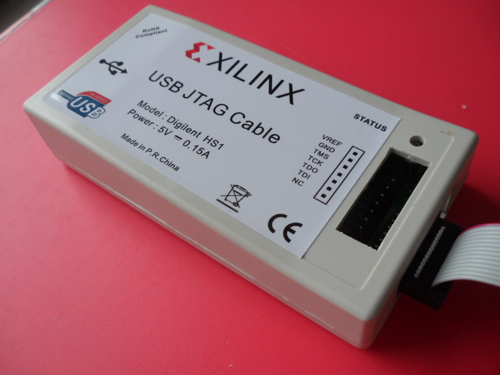 Xilinx下载器Digilent HS1 USB JTAG Cable下载线 电子元器件市场 仿真器/下载器 原图主图