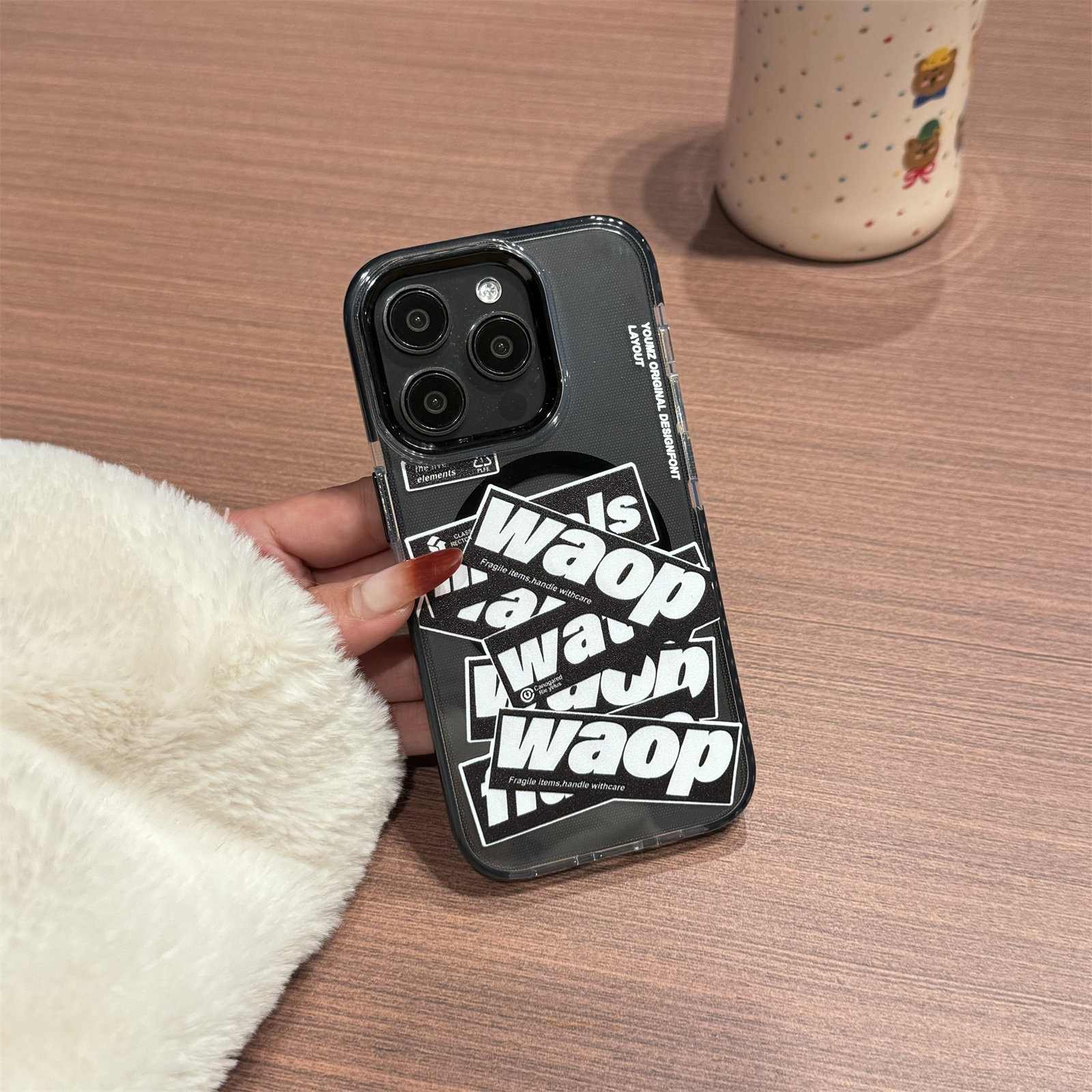 ins小众标签16pro手机壳