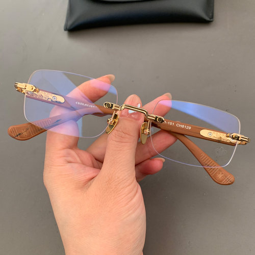 loudcloud男女无框合金眼镜架