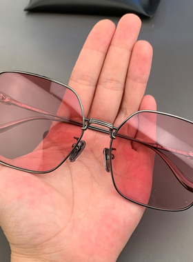 防紫外线方形百搭男女可配近视