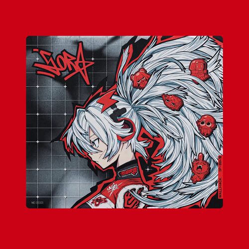 WALLHACKDRIFTSORA玻璃鼠标垫