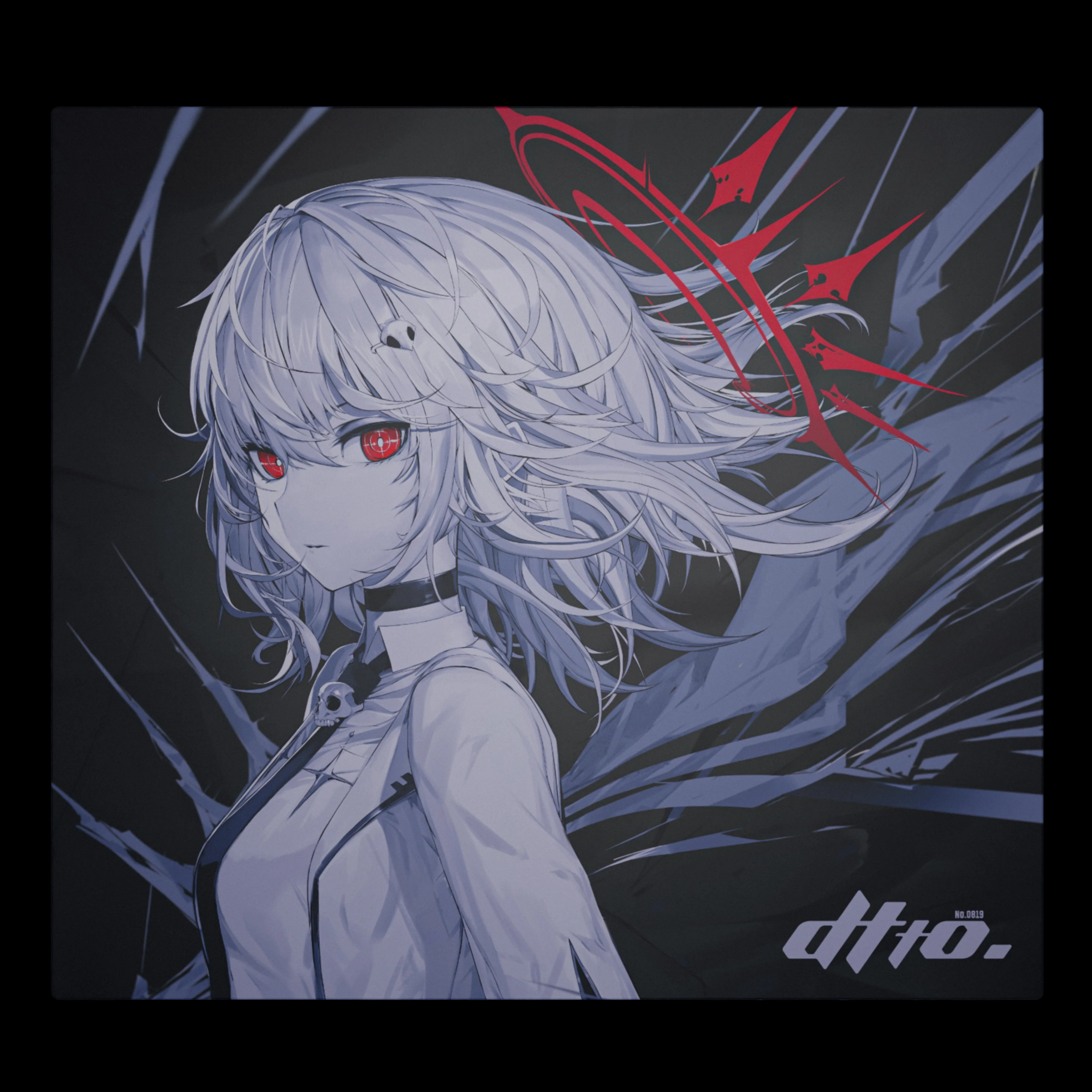 REJECTdtto钢化玻璃鼠标垫大号