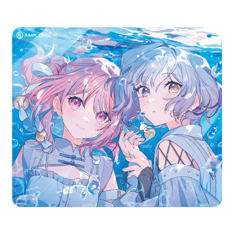 AMICISMKLNtic钢化玻璃鼠标垫