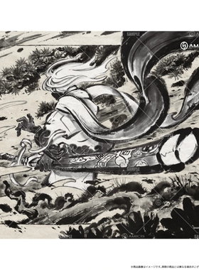 AMICIS X 墨士动漫钢化玻璃鼠标垫桌垫办公电竞游戏FPS专用超大号