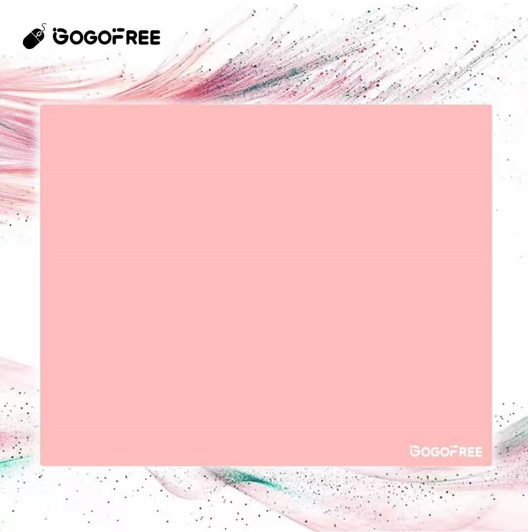 GOGOFREE钢化玻璃鼠标垫超大号