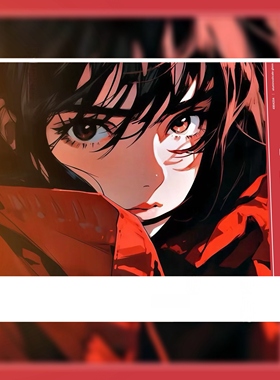 Pulsar派世SuperGlide二次元玻璃鼠标垫桌垫办公电竞游戏FPS专用