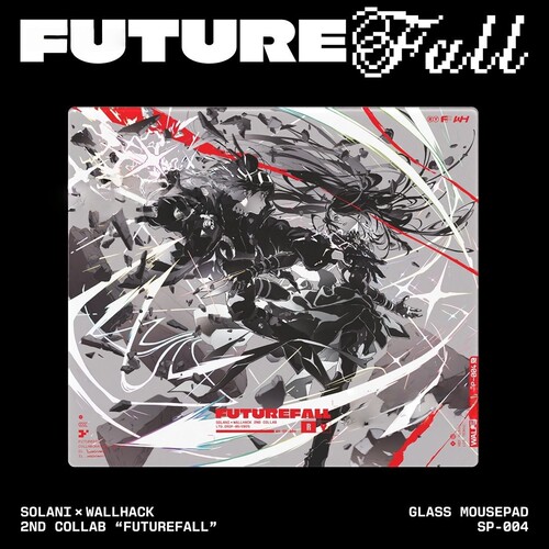 WALLHACKFuturefall玻璃鼠标垫