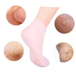Silicone Moisturizing Socks Silicone Gel Heel Sock Anti Slip