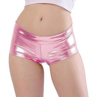 patent sexy leather glossy 性感漆皮亮面短 Women& shorts 39;s
