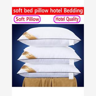 soft bed pillow hotel Bedding comfortable 酒店宾馆枕芯枕头