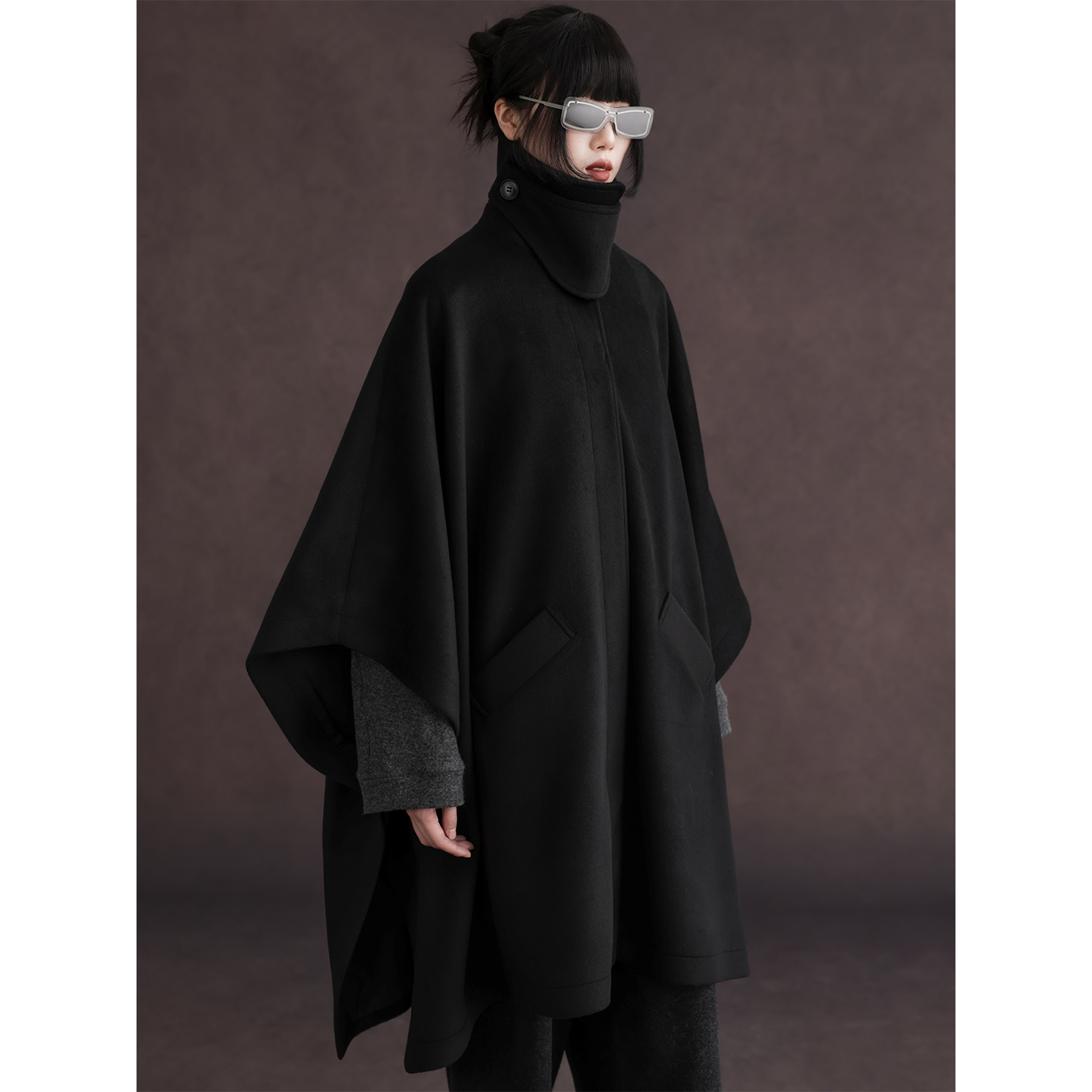 APOZi collection/浮雾柔金/11月27日20点开售/斗篷大衣