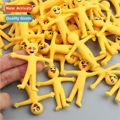 Venting yellow villain decompression toys mini can pull and