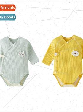 Infant wrap-around clothes spring and fall pajamas bottoming