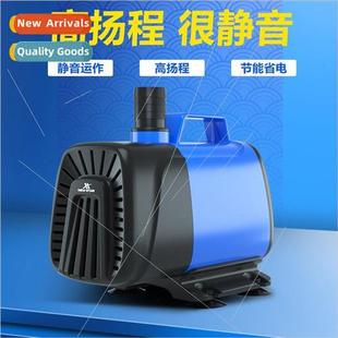 Small bottom suction submersible pump pumping water circulat