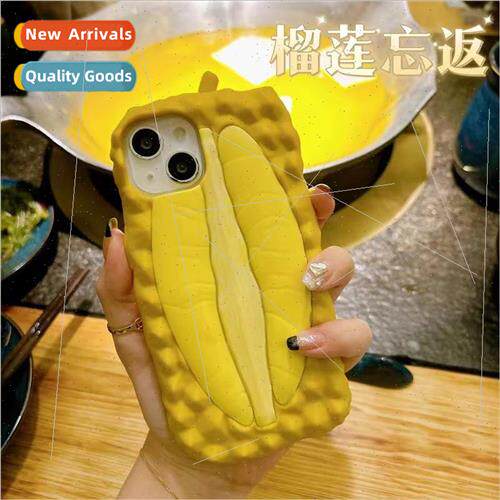Silicone quirky three-dimensional durian 适用 Apple 12 phone