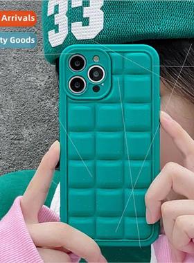 Apply iPhone12/13PROMAX simple creative stereo square Apple