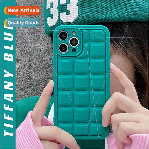 Apply iPhone12/13PROMAX simple creative stereo square Apple