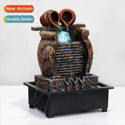 home decor desktop running water ornament office feng shui o