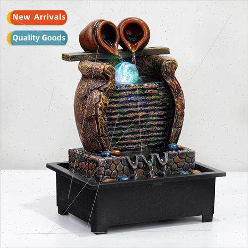 home decor desktop running water ornament office feng shui o