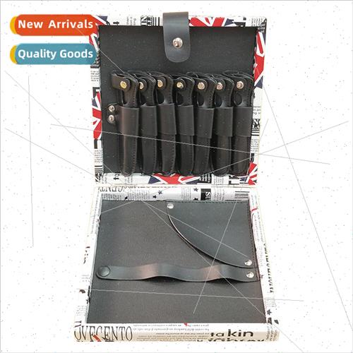 Hairdressing Tool Organizer Scissors Comb Organizer PU Leath