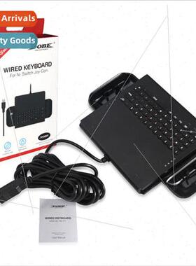 适用 适用 Switch Joy-Con Wired Keyboard NS Chat Keyboard Gri
