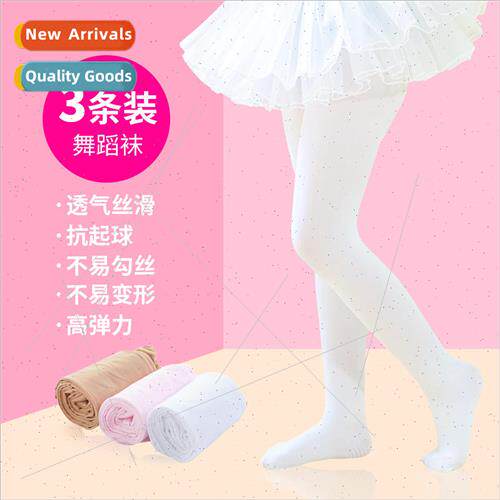 Childrens dance pants spring and fall girls pantyhose velvet