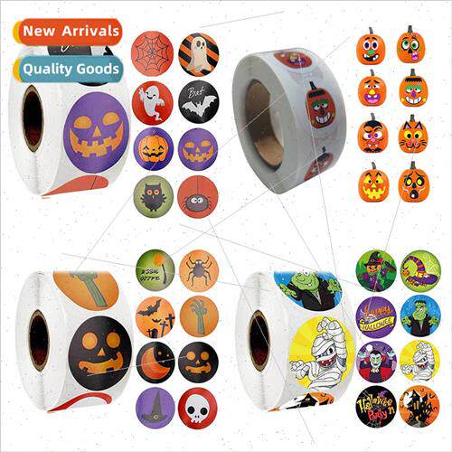1 inch diy halloween holiday cartoon gift toys envelope seal