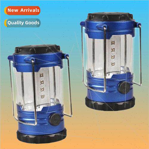 Blue 12LED mini small AA outdoor tent with hanging camping 9