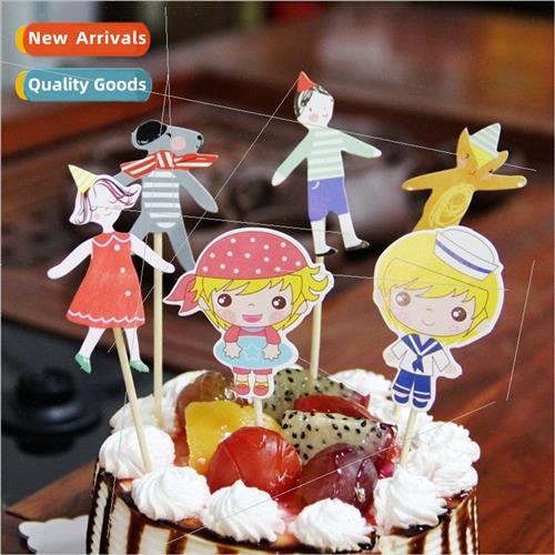 Cartoon Insert Plate Set Cake Decoration Insert Plate Insert