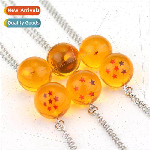 Seven Dragon Ball ball 1-7 star necklace pendant creative ne