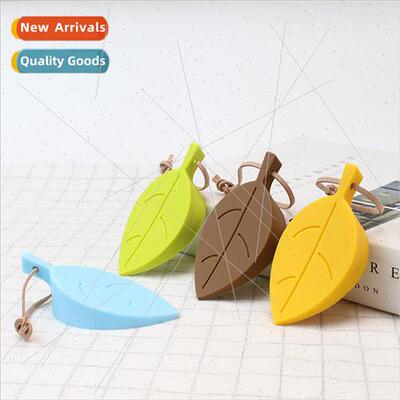 Leaf silicone door stop door stopper three-dimensional can b