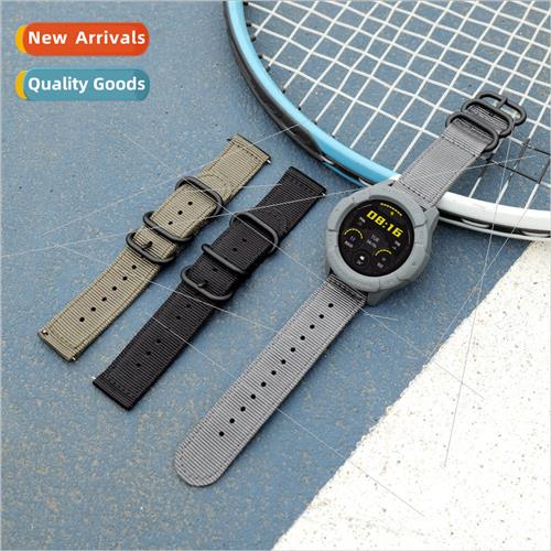 适用 samsung galaxy watch 3 nylon watch band canvas woven ny