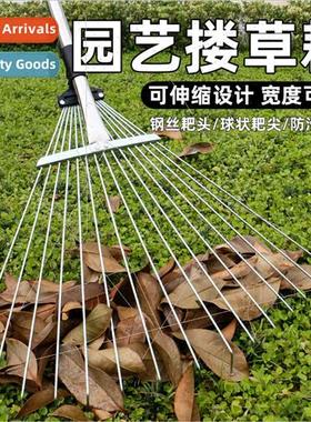 Agricultural artifacts stainless steel rake rake raking gras