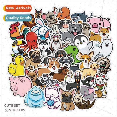 50 Cute ttle Animals s ggage Trolley Case s Fresh Doodle s D