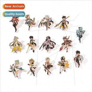 Game Peripheral Wendy Zhongli God Abedo Anime Character