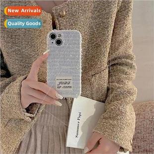 fragrant wind and plaid win fall small 15ProMax Weaving 适用