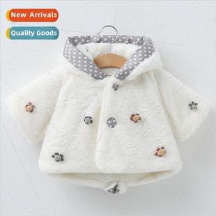 winter new childrens Childrens shawl and thickened Kore fall