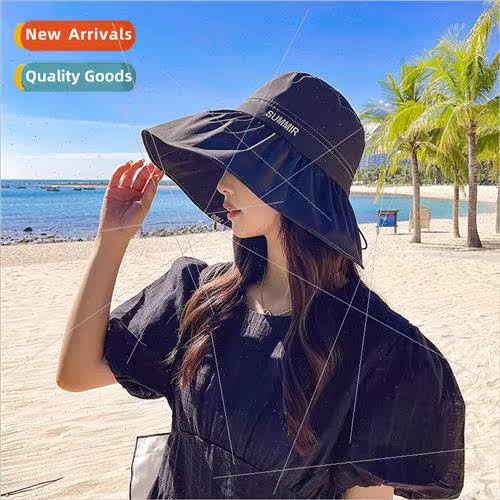 Shopping hat female summer sunscreen ultraviolet fisherman h