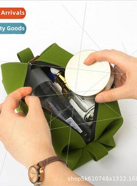 New silicone cosmetic bag wash bag dust travel portable larg