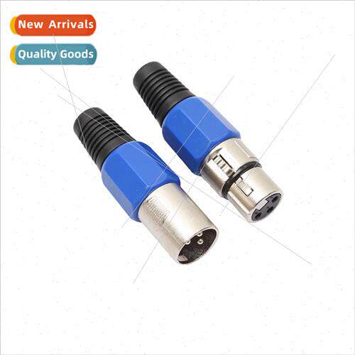 Zinc alloy nickel-plated three-conductor balanced XLR XLR XL