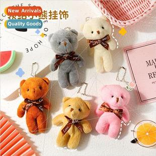 charm cute accessories tie plus small bear bag Bow girl