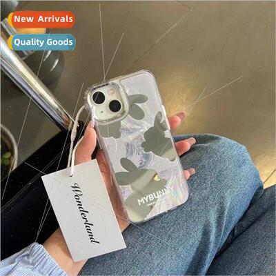 Three Image Bunny IPhone14/13ProMax Electroplated Mirror App
